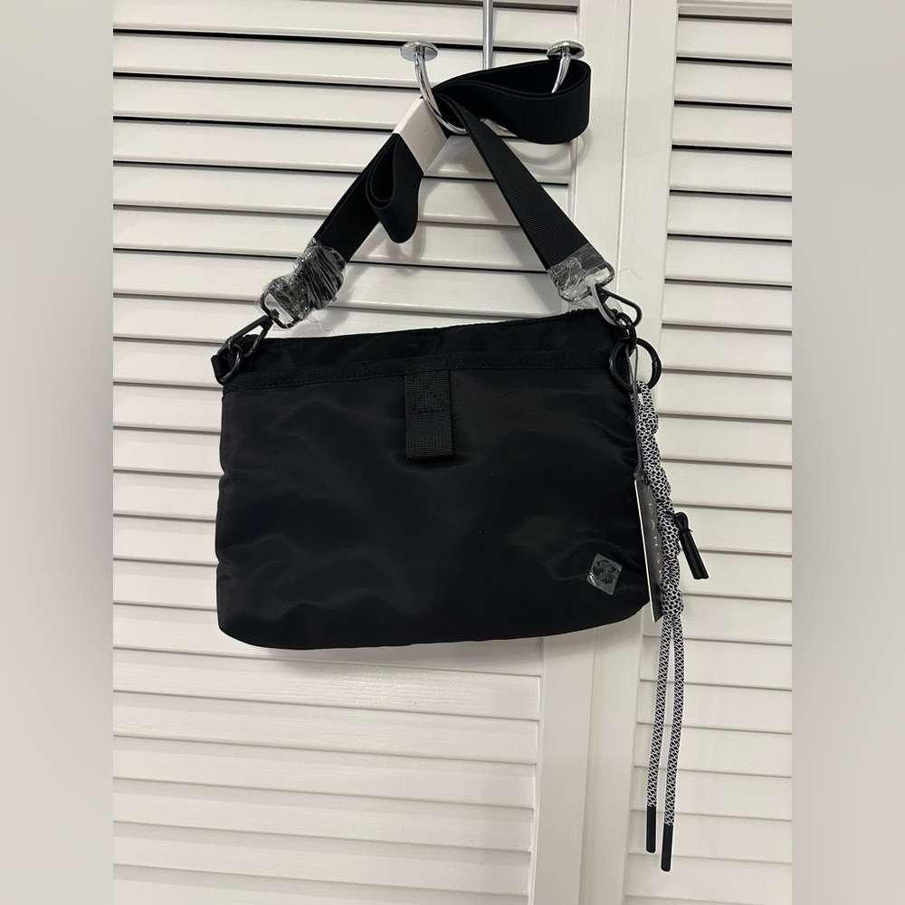 Danskin Zora Crossbody Bag - Black - NWT